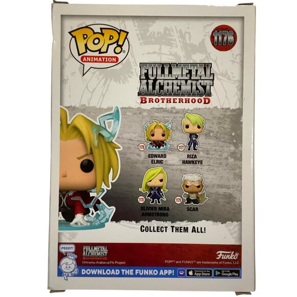 Funko POP Animation #1176 Fullmetal Alchemist Brotherhood Edward Elric DRM220609 - Picture 3 of 7